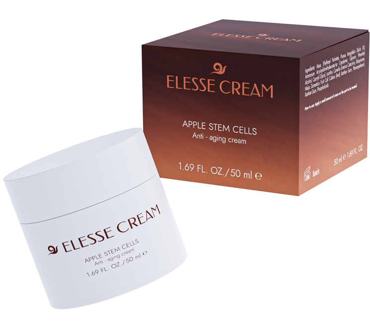 Elesse Cream luxus anti-aging krém hyaluronsavval és növényi őssejtekkel az arc fiatalítására